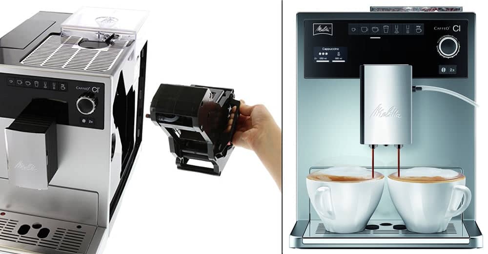 Kaffeevollautomat Test - Brühgruppe