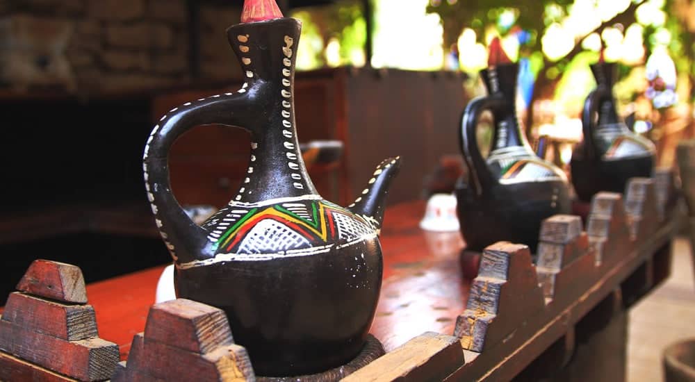 Kaffeekanne - Äthiopien - Jabana