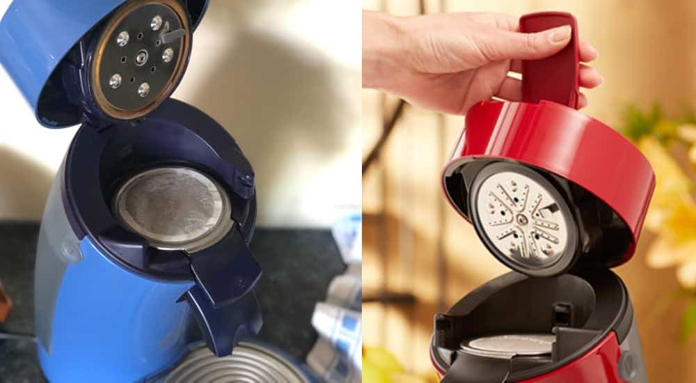 Kaffeepadmaschine Senseo - Brühkopf