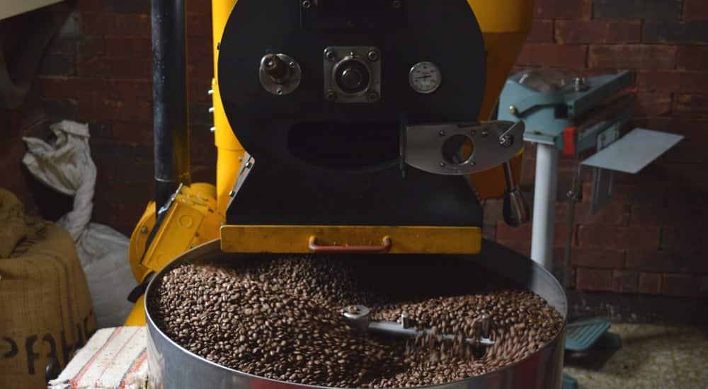 Kaffeeröstungen - Röstmaschine
