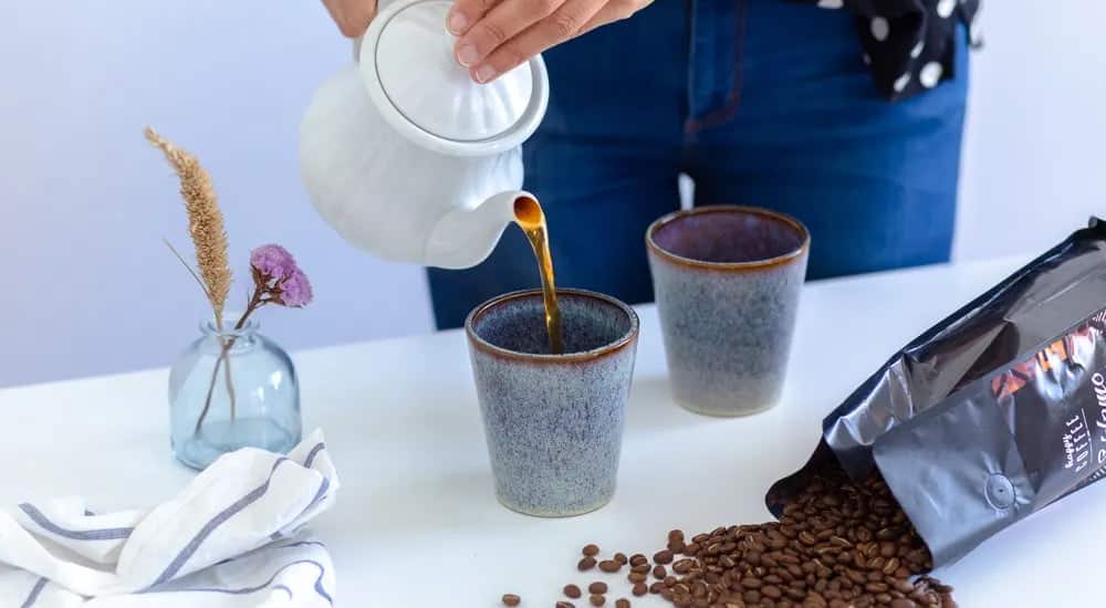 Filterkaffee mit der Karlsbader Kanne